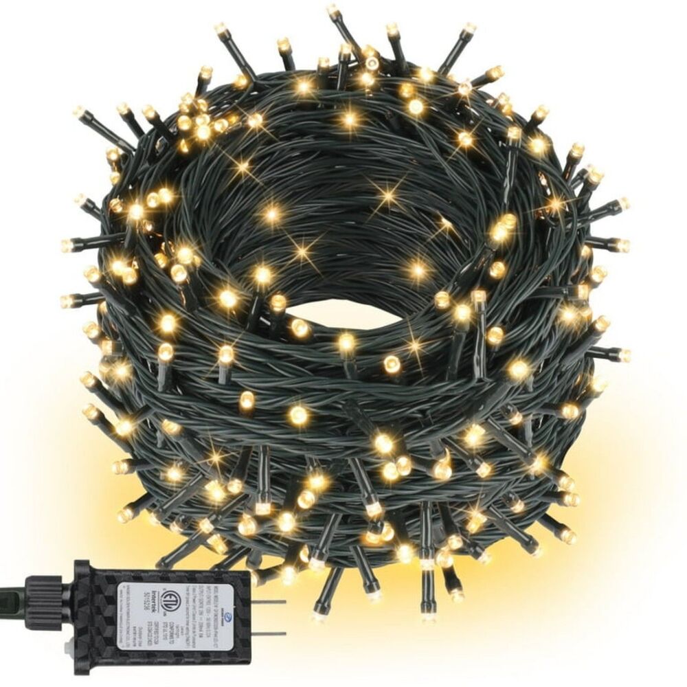 LED Christmas Lights 200ft NEW